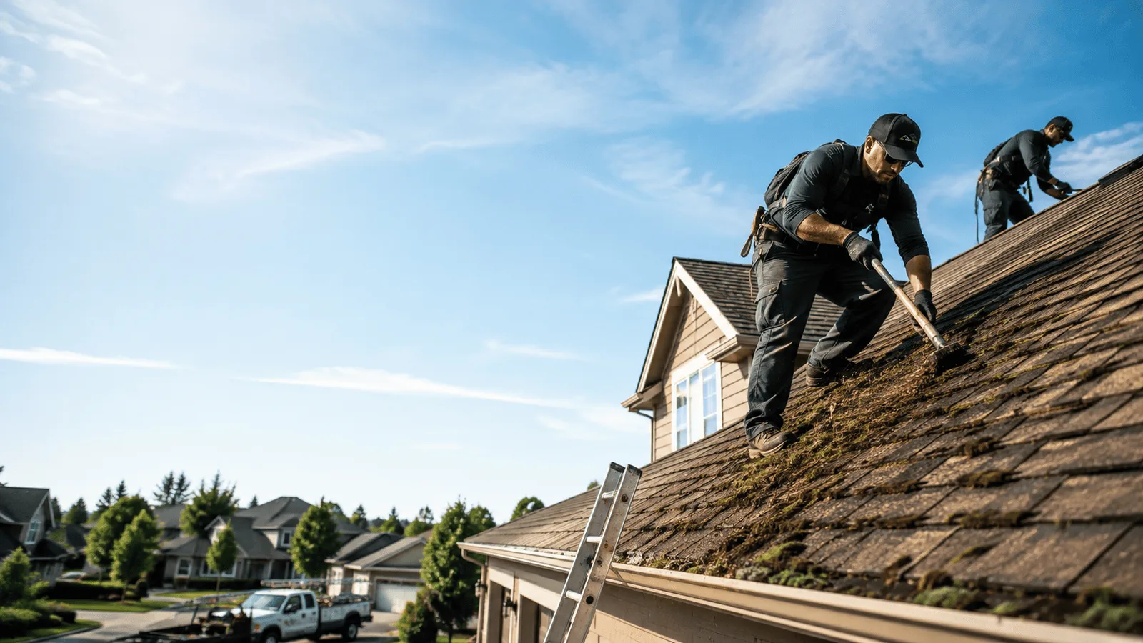 Roof Moss Removal in Baltimore, MD near me